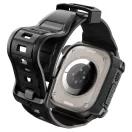 Spigen Rugged Armor Pro Apple Watch Ultra 4 / 3 / 2 / 1 49mm tok / szíj, fekete