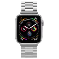   Spigen Modern Fit Apple Watch Ultra 4 / 3 / 2 / 1 / SE / 12 / 11 / 10 / 9 / 8 (44/45/46/49mm) szíj, fém, ezüst