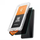Spigen Glas.tR EZ Fit Pro Privacy Samsung Galaxy S26 tempered kijelzővédő fólia felhelyező kerettel, privacy