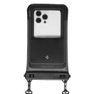 Spigen A611P univerzális vízálló tok, vízfelszínen lebegő, fekete (2db)