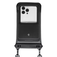   Spigen A611P univerzális vízálló tok, vízfelszínen lebegő, fekete (2db)