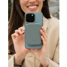Uniq Lyden Lexa Fast Wireless USB-C PD Powerbank / külső akkumulátor, MagSafe, kompakt, 5000mAh, Flame Orange, narancs