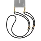 Uniq Coehl Laurel univerzális pánt, nyak / csukló / crossbody, fekete