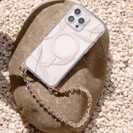   Uniq Candy Gem csuklópánt, telefonra rögzíthető, univerzális, rózsaszín