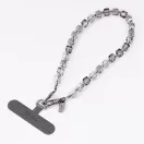 Uniq Candy Gem csuklópánt, telefonra rögzíthető, univerzális, ezüst