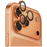   Uniq Optix Apple iPhone 17 Pro / 17 Pro Max kameralencse-védő, narancs