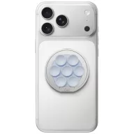   Uniq Coehl Luna mágneses telefontartó tükörrel, kitámasztható, MagSafe, kék