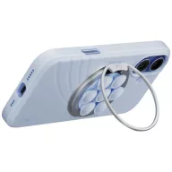   Uniq Coehl Luna mágneses telefontartó tükörrel, kitámasztható, MagSafe, kék