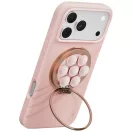 Uniq Coehl Luna mágneses telefontartó tükörrel, kitámasztható, MagSafe, rózsaszín