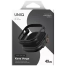 Uniq Keva Verge Apple Watch Ultra 4 / 3 / 2 / 1 49mm tok, Aramid, Carbon minta, fekete
