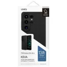 Uniq Keva Magclick Samsung Galaxy S26 Ultra MagSafe Aramid tok, fekete