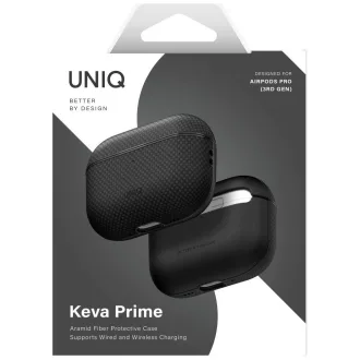   Uniq Keva Prime Apple AirPods Pro 3 tok, Aramid, Black, fekete