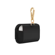   Uniq Coehl Mirelle Apple AirPods Pro / Pro 2 / Pro 3 tok, pénztárca alakú, fekete-arany