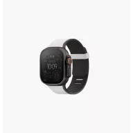   Uniq Revix IV Premium Apple Watch Ultra 4 / 3 / 2 / 1 / SE / 12 / 11 / 10 / 9 / 8 (44/45/46/49mm) mágneses szíj, szürke-fekete