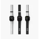 Uniq Revix IV Premium Apple Watch Ultra 4 / 3 / 2 / 1 / SE / 12 / 11 / 10 / 9 / 8 (44/45/46/49mm) mágneses szíj, szürke-fekete