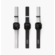   Uniq Revix IV Premium Apple Watch Ultra 4 / 3 / 2 / 1 / SE / 12 / 11 / 10 / 9 / 8 (44/45/46/49mm) mágneses szíj, szürke-fekete