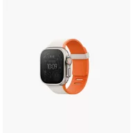   Uniq Revix IV Premium Apple Watch Ultra 4 / 3 / 2 / 1 / SE / 12 / 11 / 10 / 9 / 8 (44/45/46/49mm) mágneses szíj, narancs-szürke