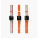 Uniq Revix IV Premium Apple Watch Ultra 4 / 3 / 2 / 1 / SE / 12 / 11 / 10 / 9 / 8 (44/45/46/49mm) mágneses szíj, narancs-szürke