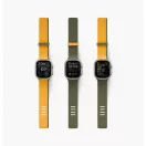 Uniq Revix IV Premium Apple Watch Ultra 4 / 3 / 2 / 1 / SE / 12 / 11 / 10 / 9 / 8 (44/45/46/49mm) mágneses szíj, sárga-zöld