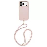   Uniq Coehl Mirelle Apple iPhone 17 Pro Max mágneses tok, MagSafe, crossbody pánttal, rózsaszín-arany