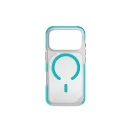 Uniq Combat Active Magclick Apple iPhone 17 Pro MagSafe tok, átlátszó-kék