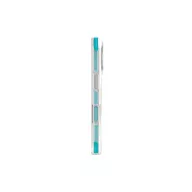   Uniq Combat Active Magclick Apple iPhone 17 Pro MagSafe tok, átlátszó-kék