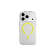   Uniq Combat Active Magclick Apple iPhone 17 Pro Max MagSafe tok, átlátszó-zöld
