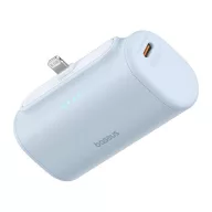   Baseus Compact Powerbank / külső akkumulátor, Lightning port 5000mAh, 20W, kék