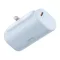 Baseus Compact Powerbank / külső akkumulátor, Lightning port 5000mAh, 20W, kék