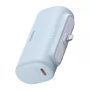 Baseus Compact Powerbank / külső akkumulátor, Lightning port 5000mAh, 20W, kék