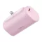 Baseus Compact Powerbank / külső akkumulátor, Lightning port 5000mAh, 20W, rózsaszín