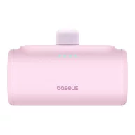   Baseus Compact Powerbank / külső akkumulátor, Lightning port 5000mAh, 20W, rózsaszín