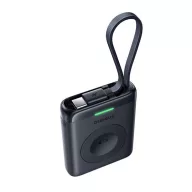   Baseus EnerFill FW11 vezeték nélküli Apple Watch powerbank 1640mAh, 5W, fekete