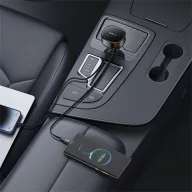   Baseus Enjoyment Pro autós gyorstöltő 60W, USB-A + USB-C automata behúzós kábel, fekete