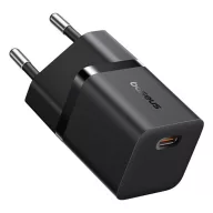  Baseus GaN5 Mini hálózati gyorstöltő adapter 25W, USB-C, fekete