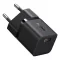 Baseus GaN5 Mini hálózati gyorstöltő adapter 25W, USB-C, fekete