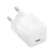 Baseus GaN5 Mini USB-C hálózati gyorstöltő adapter 30W, fehér