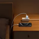 Baseus GaN5 Mini USB-C hálózati gyorstöltő adapter 30W, + USB-C-USB-C fonott kábel, 100W, kék
