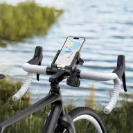   Baseus GoTrip kormányrúdra rögzíthető, kerékpáros és motoros telefontartó, fekete