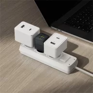  Baseus Palm 2in1 USB-C-USB-A hálózati gyorstöltő adapter, 20W, fekete