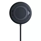 Baseus Simple Mini4 Magnetic vezeték nélküli töltő 15W, fekete