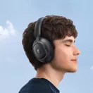 Baseus Bass BH1 bluetooth fejhallgató, aktív zajszűréssel ANC, fekete