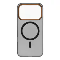   Honor 600 / 600 Pro Go Orange Magsafe kompatibilis hátlap tok, fekete