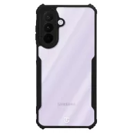  Tactical Quantum Stealth Samsung Galaxy A27 hátlap tok megerősített sarokkal, átlátszó/fekete