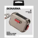 Skinarma Mecha AirPods Pro 2 tok karabinerrel, Champagne, bézs-piros