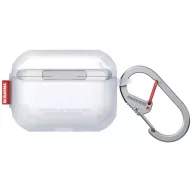   Skinarma Mecha LE AirPods Pro 3 tok karabinerrel, Transparent, átlátszó