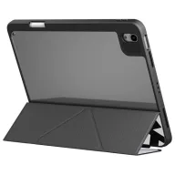   Skinarma Kira Kobai Apple iPad Air 11 (2026 / 2025 / 2024) / Air 5 / 4 mappa tok, Chrome, ezüst-fekete