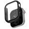 Skinarma Gado Apple Watch 11 / Watch 10 42mm tok, kijelzővédő felülettel, fekete
