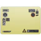 Skinarma Apple Macbook Neo 13 (2026) tok, Aeron Frost, Clear, átlátszó