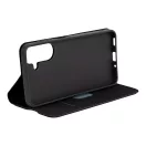 OBAL:ME SmoothTouch Samsung Galaxy A27 flip tok kártyatartóval, mágneses záródás, kék
